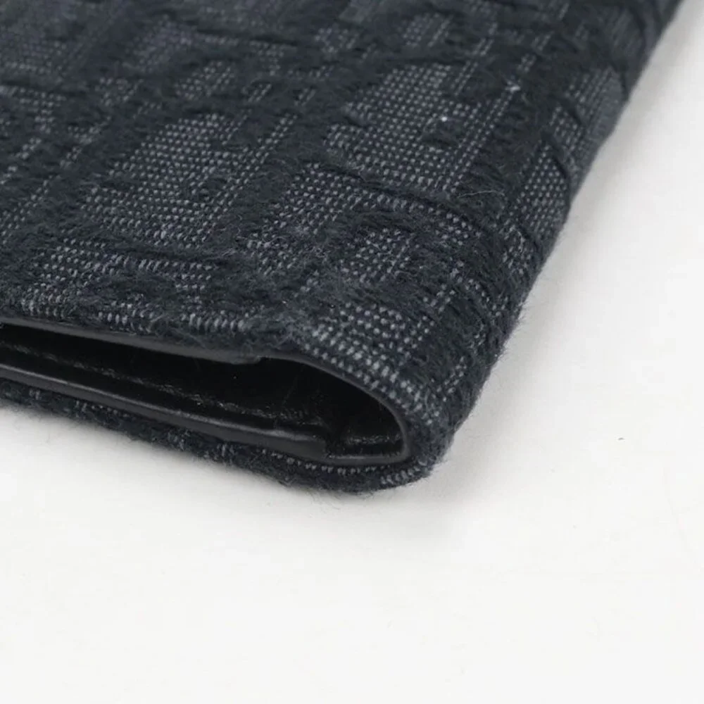 Dior Bifold Card Holder Oblique 2 yse Card Case Jacquard